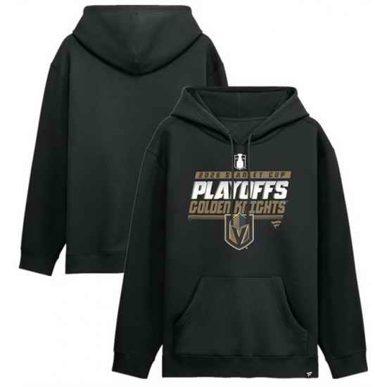 Men Vegas Golden Knights Black 2026 Stanley Cup Playoffs Hoodie